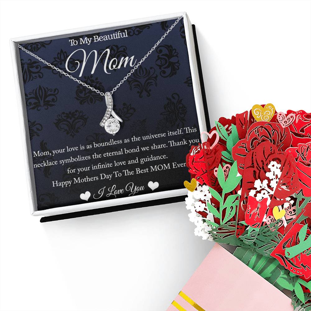 2 In 1 - Beautiful Gift For Your Mother + Sweet Flower Bouquet Bundle.